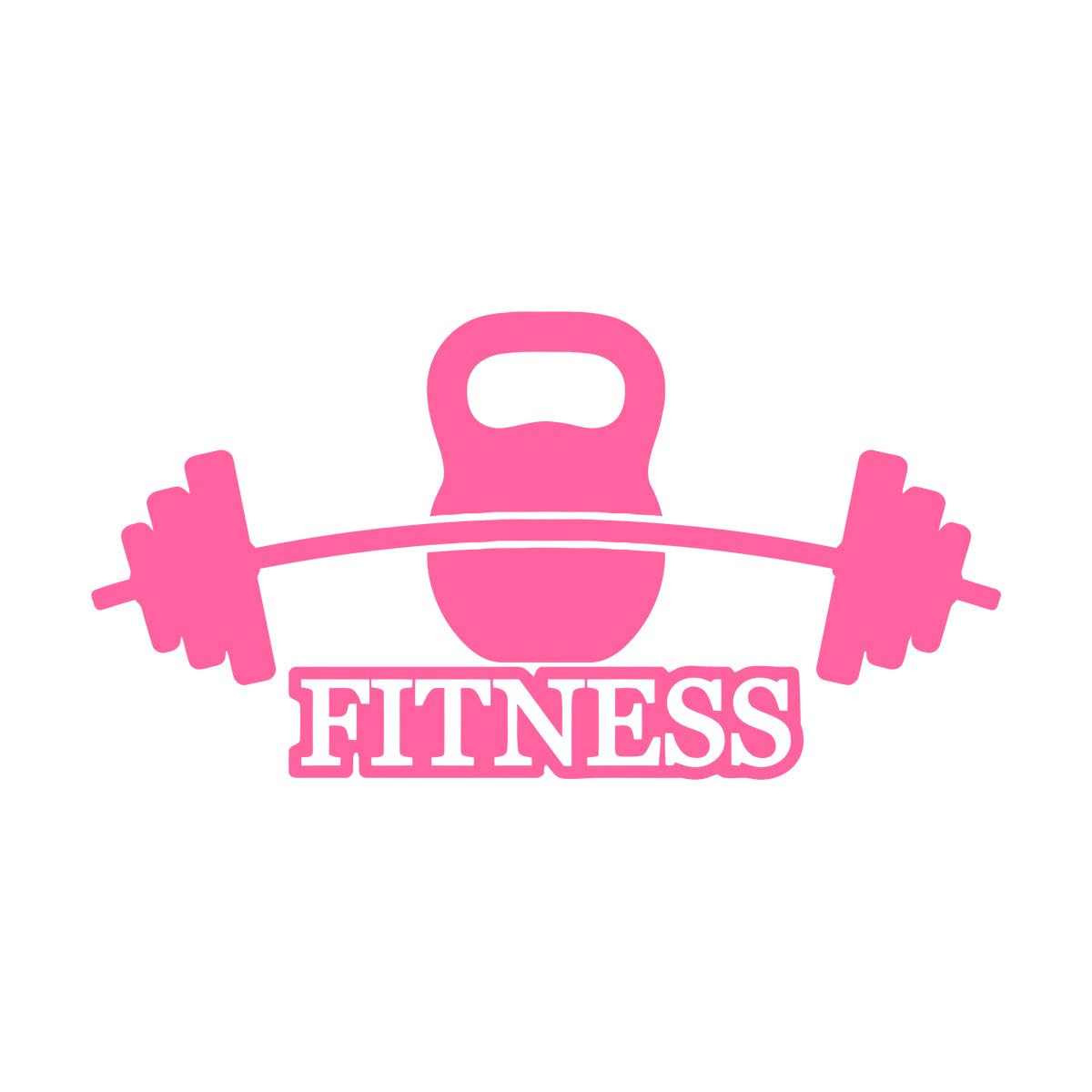 Lzhouting Wall Stickers 2760 Workout Motivational Crossfit Logo Gym Wall Decal Motivational Fitness Health Wall Sticker For Gym Decor Vinyl Art Decals Small - 30X57cm