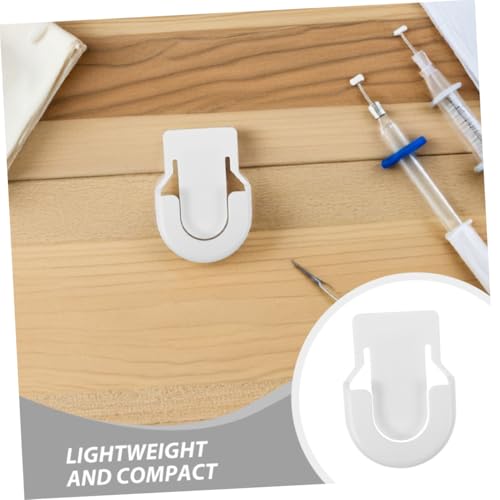 Pince pour pantalon support stéthoscope blanc réutilisable lot de 3