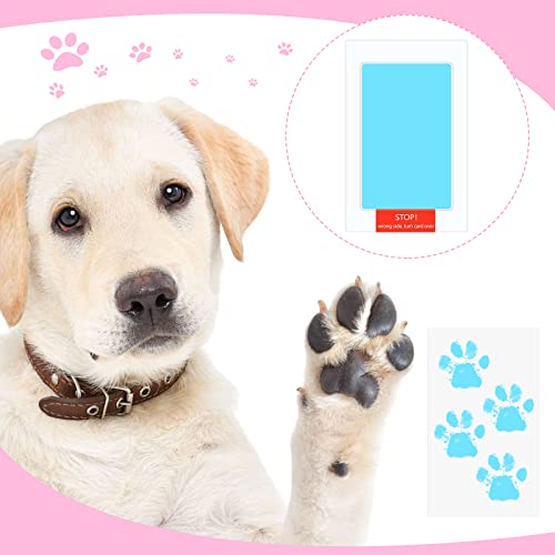 Teling JG-TELING-1905 48 Pcs Inkless Baby Footprint Kit Includes 16 Pcs Colorful Ink Pad And 32 Pcs Imprint Card thumb #5