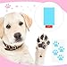 48 Pcs Inkless Baby Footprint Kit Includes 16 Pcs Colorful Ink Pad and 32 Imprint Card for Baby Hand and Footprints, Handprint Dog Paw Print Kit for Newborn Registry Gifts Family Printing Mom Girl