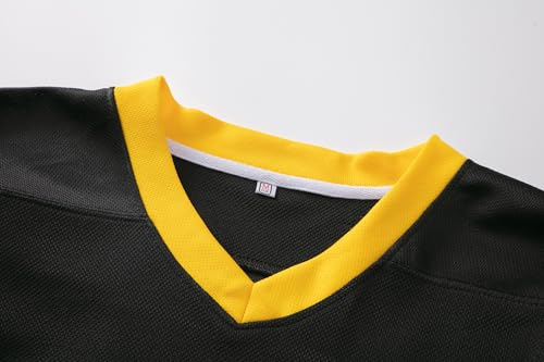 #18 Happy Gilmore Hockey Jersey for Men,Boston Adam Sandler Shirt 1996 Movie Ice Hockey Halloween Jersey Black S-XXXL3