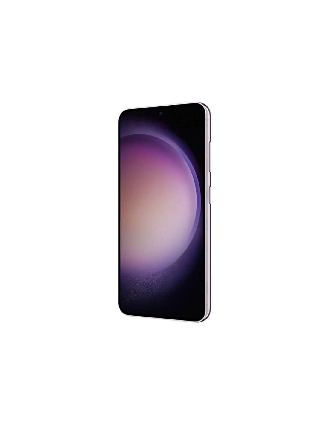 scaffale per telefono in plastica trasparente lavender