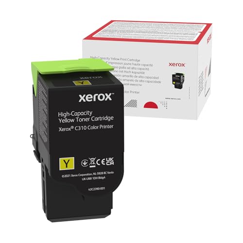 Xerox Genuine C310 / C315 Yellow High Capacity Toner Cartridge (5,500 pages) - 006R04367