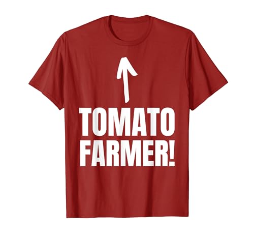 Divertido agricultor de tomates y abuelos tomates de jardinería Camiseta