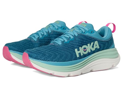 Image of Hoka Women's Gaviota 5 Alpine Blue /Jadeite 11 Medium