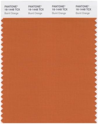 Pantone Smart 16 1448x Color Swatch Card Burnt Orange House Paint Amazon Com