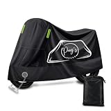 Funda Moto Impermeable Proy’s Nexus® – Oxford 210D, Talla XL 245x105x125 cm, Protección UV, Lluvia, Nieve y Viento | Compatible Scooter, Naked, Sport y Trail | Ojal Antirrobo + Tiras Reflectantes.