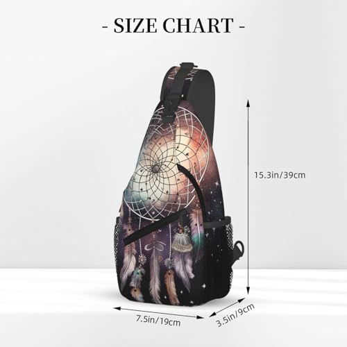 Pequeña mochila tipo crossbody para senderismo unisex miniatura 3