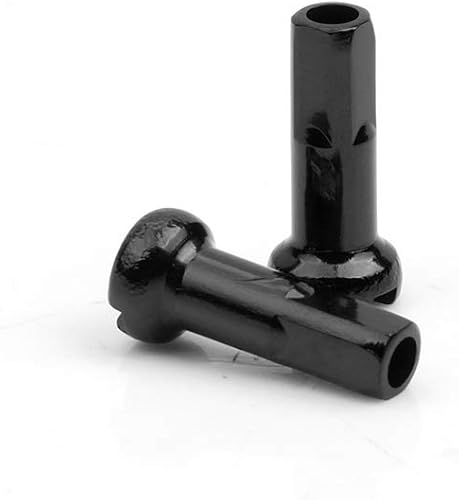 Miniatura 9 de Pezones de radios para bicicleta, pezones de radios de acero, tapa de radios de bicicleta de montaña para 14G, 40 unidades, 0.236 x 0.551 in