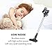 KLARSTEIN Clean Butler 4G Silent Cordless Vacuum Cleaner - 160W DC Motor, 16 kPa, 0.8-Litre Dust Container, HEPA Grade 10, Operating Time: 20-35 Minutes, Hand and Floor Vacuum Cleaner - Black