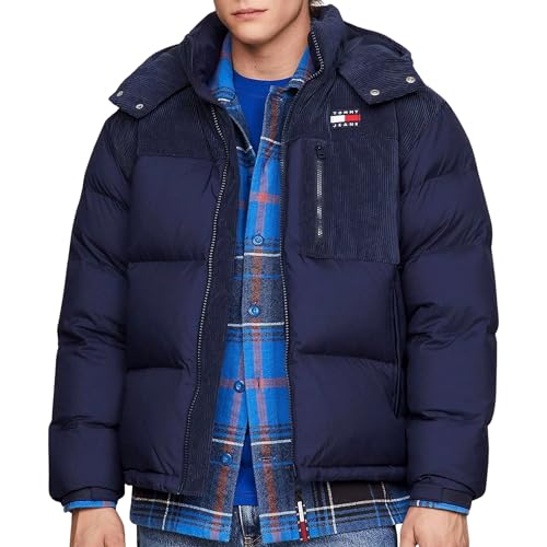 Doudoune Tommy Hilfiger Alaska Homme en Velours Côtelé