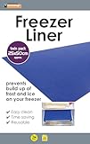 Anti-Frost Freezer Mats (2 Pack) – Non-Stick, Reusable Fridge & Freezer Liners – Easy Clean, Cut-to-Size Shelf Mats for Drawers & Shelves
