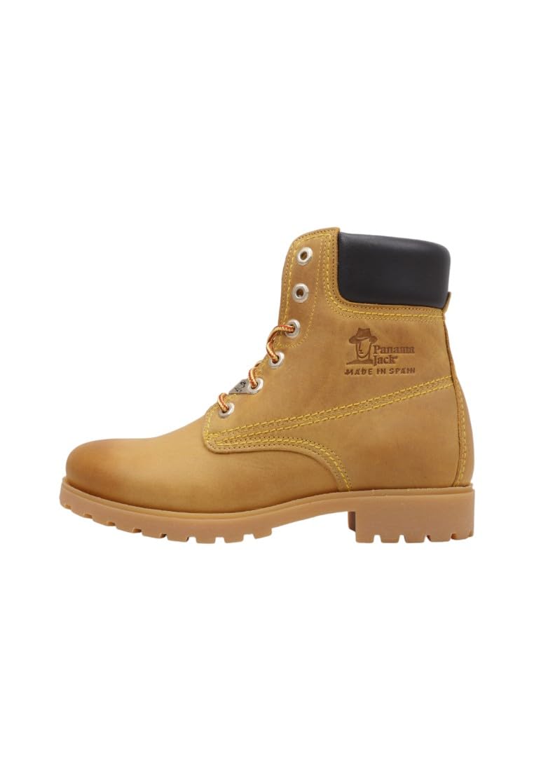 Panama Jack Panama 03, Botas Clasicas Mujer, Amarillo Vintage Napa, 39 EU