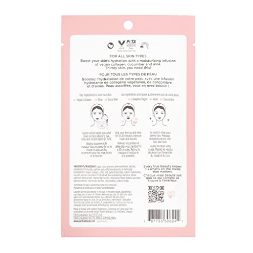 Pacifica-Sheet-Mask-Vegan-Collagen-Hydrate-Plump-with-Cucumber-Aloe--Moisturizing-Mask-for-Dry-Aging-Skin-Vegan-Cruelty-Free-1-Sheet