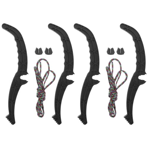 SUPVOX Snowboard Handlebar Accessories 2 Sets Brake Pads for Ski Board Non-Slip Grip