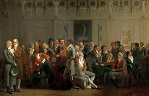 Impresiones lienzo Incontro di artisti con textura de alta definición para coleccionistas