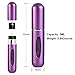 Portable Mini Refillable Perfume Atomizer Bottle,Refillable Perfume Spray,Atomizer Bottom Refill Scent Pump Case,Traveling and Outgoing 4 Pcs Pack of 5ml