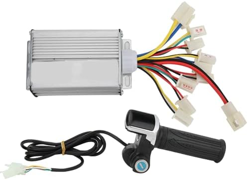 Keenso 36V 1000W Ebike Controller and throttle grip with key.