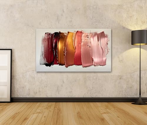Tableau mural haut de gamme avec explosion de couleurs fascinante en toile - 2