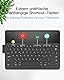 Inateck Ultraleichte Tastatur Hülle für iPad 2021(9th)/2020(8th)/2019(7th) 10.2 Zoll, iPad Air 3 und Pro 10.5, mit Smart Power Knopf, QWERTZ, BK2006