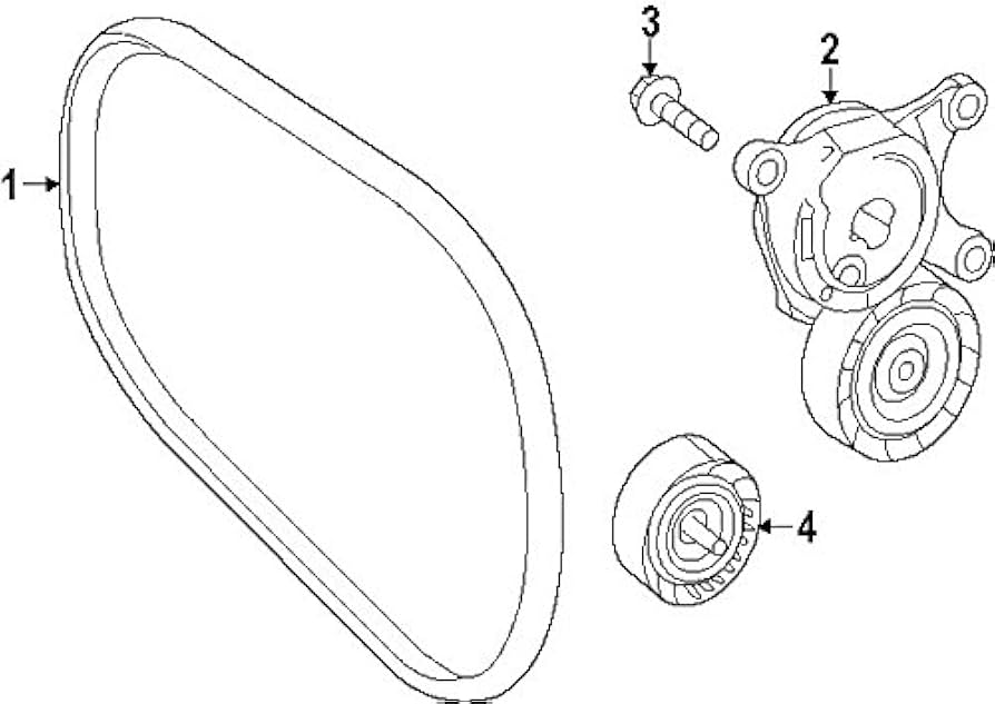 Amazon.com: Mercedes-Benz 002 993 11 96, Serpentine Belt