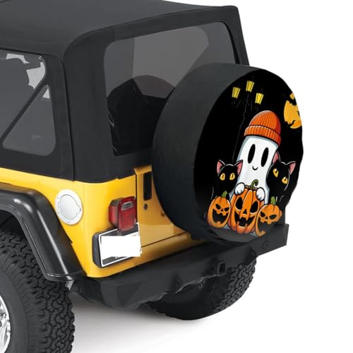 Ghost Cat Funny Halloween for Decoration and Weather Protection for Trailers Rv SUV Truck Campervan Travel Trailer 15 inch2