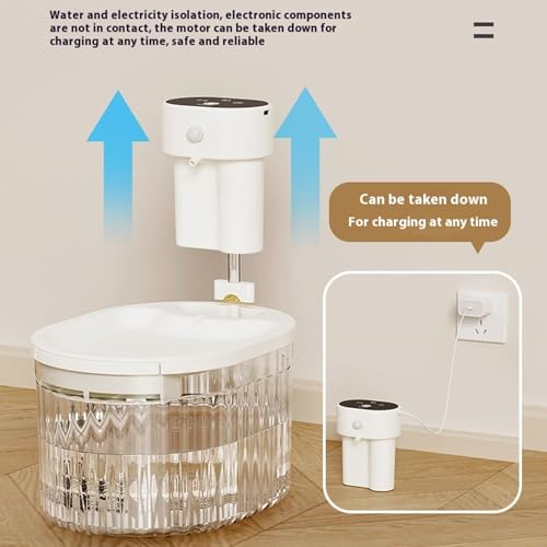 Fuente de agua automática para gatos y perros PANGBOER miniatura 4