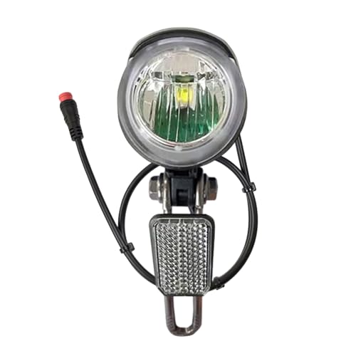 電動自転車用ヘッドライト - 耐候性 明るい 6-60V | 防水自転車ヘッドライト - 通勤 旅行 アウトドア 都市 サイクリング 夜間 走行 安全 用
