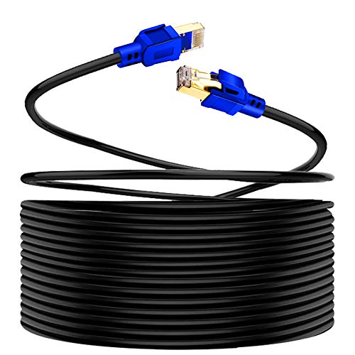 Cable Ethernet CAT 8, Patch Cord 20 m RJ45 miniatura 3