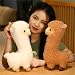 Imagen de Herfair Peluche de alpaca, peluche de alpaca