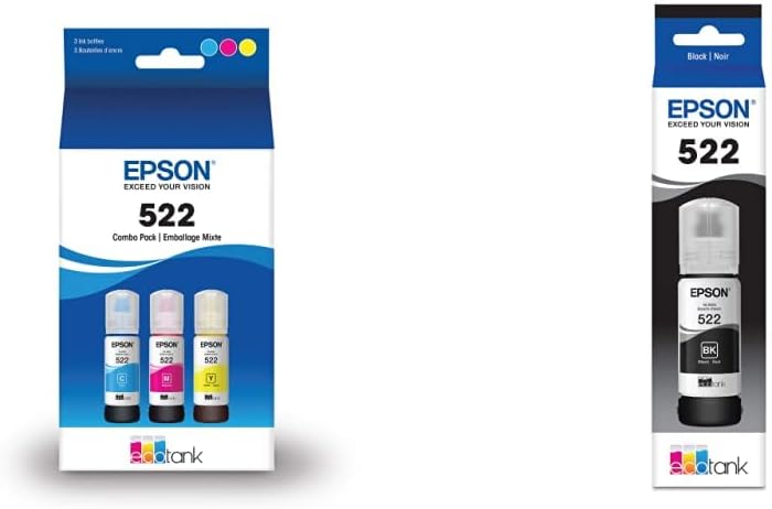 EPSON EcoTank Black & Color Ink Bottles