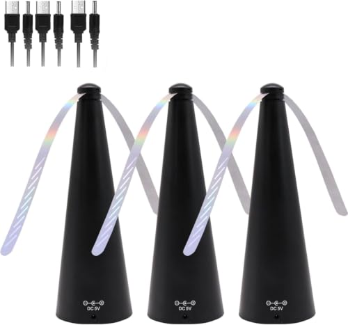 Ventilateur anti mouche table silencieux et portable sans fil
