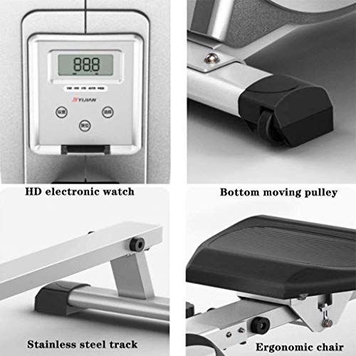 Image of Rowing Machine,Household Magnetic Control Rowing Machine,8 Levels of Resistance,Rowing Aerobic Sport Fitness Equipment,for Home Gym