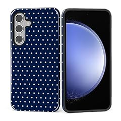 Polka Dot Aesthetics Navy Blue