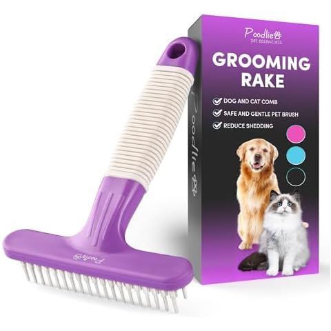 Poodle Pet Dog Grooming Rake Cover