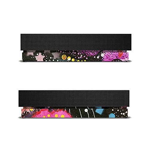 Skin Xbox One X vinyle pour masquer les rayures de la console