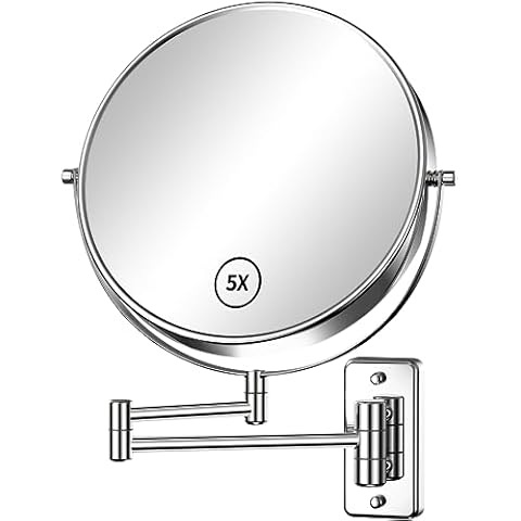 Gospire 9" Double-Sided Wall Mount Mirror Cover