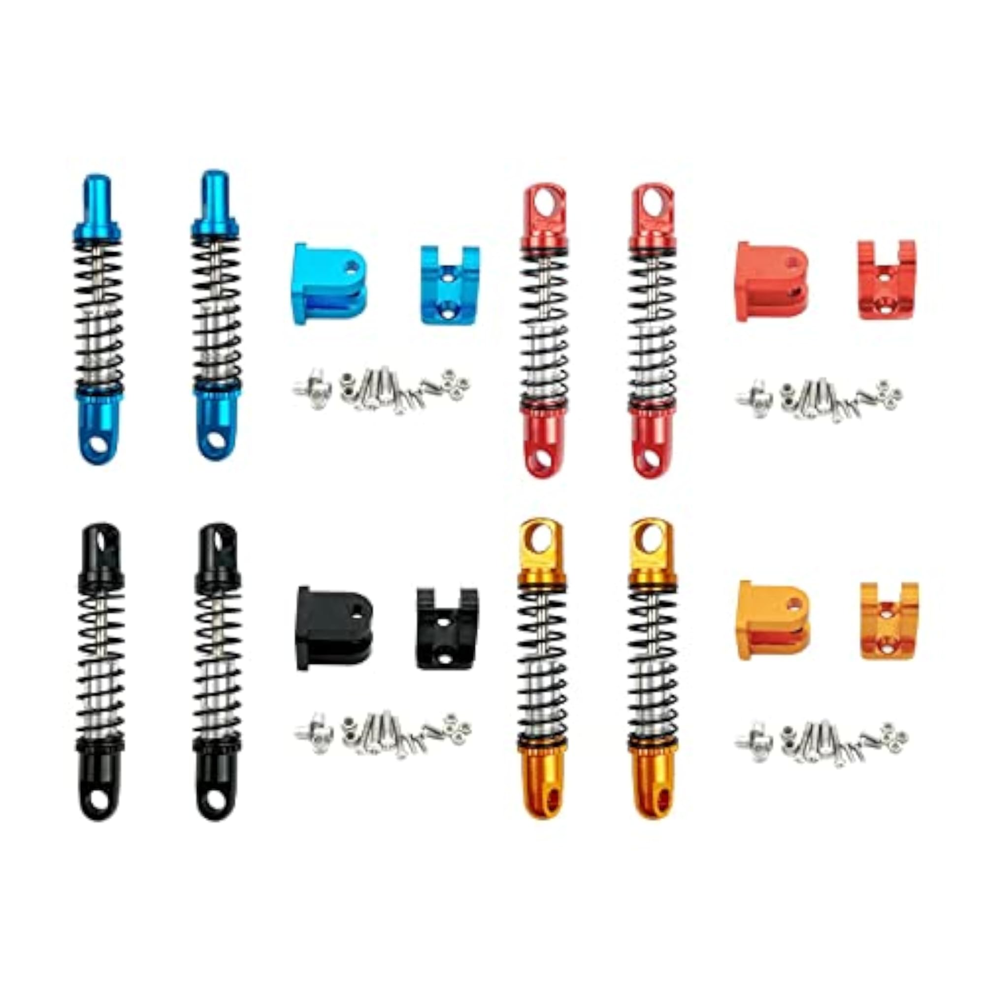 2 Pieces Front Shocks Absorber for WPL D12 D42 RC Crawler