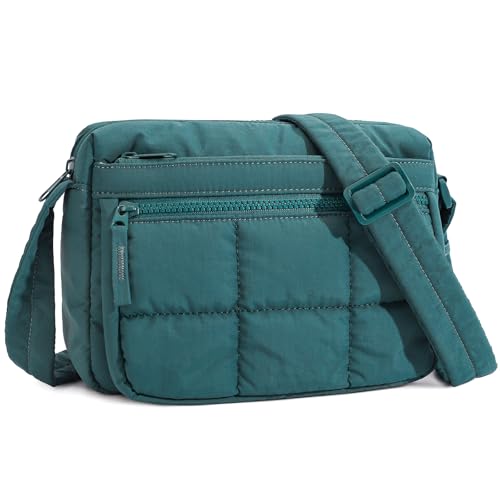 Image of Nylon Crossbody Bag for Women, Lightweight Shoulder Travel Purse