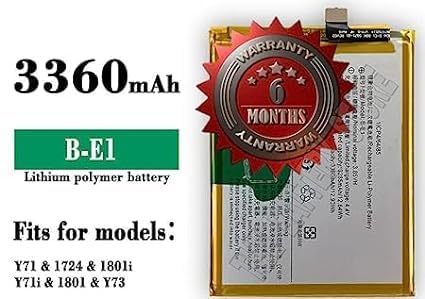 Image of THE BATTERY STORE Original B-E1 Battery for Vivo Y71 /1724 / 1801i / Y71i /1801 /Y73 Battery with 6 Month Warranty**** (PPP260)
