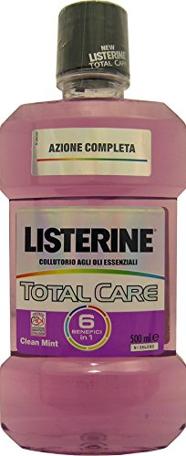 LISTERINE Enjuague bucal Total Cuidado Clean Menta 500 Ml