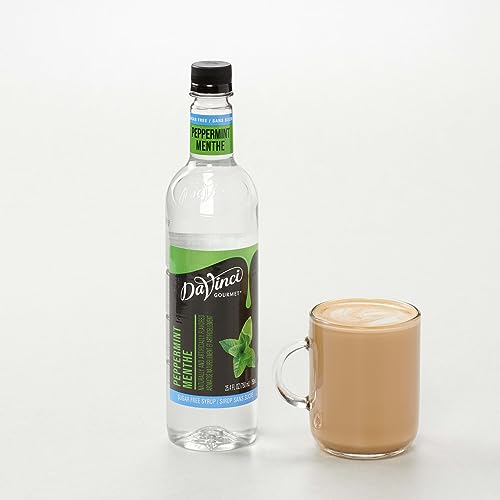 Image of DaVinci Gourmet Sugar-Free Peppermint Syrup, 25.4 Fluid Ounces (Pack of 1)