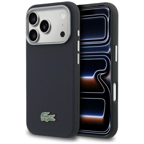 Coque Lacoste petit piqué iPhone 17 Pro Max pour éviter les rayures et chutes de mobile