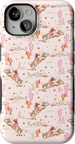 Casely iPhone 13 Case | Cowgirl Canyon | FashionPass x Casely | Bold Protective Design | Compatible with MagSafe