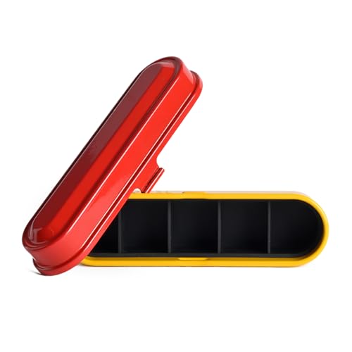 Kodak Film Case Estuche para 5 Rollos de películas de 35 mm – Retro Caja de Acero para salvaguardar Rollos de película (Rojo) (película no incluida) - imagen 5