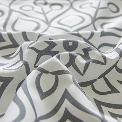 Alishomtll Geometric Pillowcases Cushion Covers 12x20 Inches Soft Plush Throw Pillow Covers 30cm x 50cm Polyester for Sofa Bedroom Garden Set of 4pcs, Grey