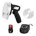 Royal Catering Coltello Elettrico per Kebab Coltello per Gyros RCKK-80WL (3.000 giri/min, 60 kg/h, Funzionamento a batteria)