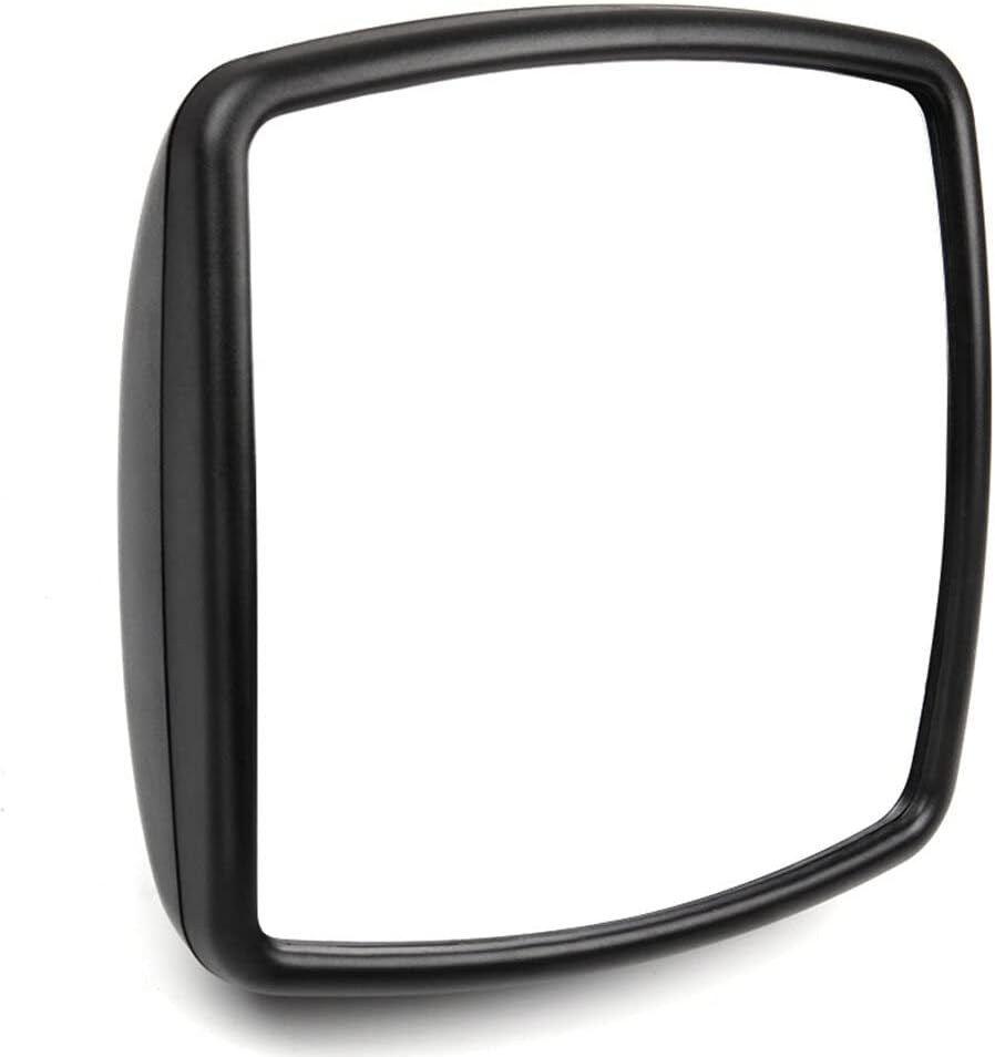 SCITOO Truck Hood Mirror Tow Mirror Black Door Mounted fit For International Durastar 4300 4400 7400 7600 8500 8600 2002-On with A PC Lower Smaller