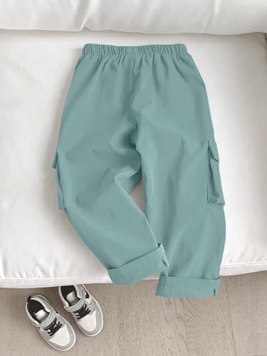 Image of TAGAS Boys Boys Side Pocket Cargo Pant || Cargo Pants|| Regular Slim Cargo for Kids ||Relaxed Trouser ||Pant for Boys ||Boy Loose Comfortable Cargo ||Boys Joggers||