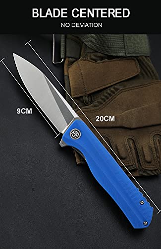 Image of Petrified fish PF818 3.54 inch D2 Steel Satin Blade Pocket Folding Knife